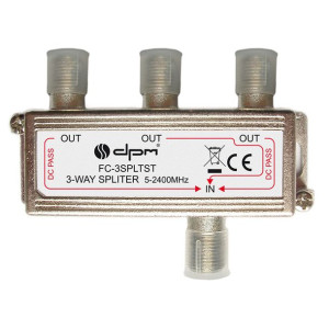 Rozgałęźnik antenowy splitter SAT DVB-T kablowy 4K