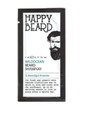 Happy Beard Wildocean szampon do brody 5ml