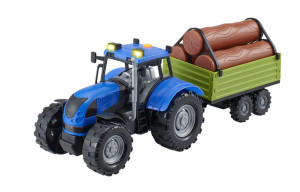 Agro pojazdy Traktor z przyczepą Dumel HT71011