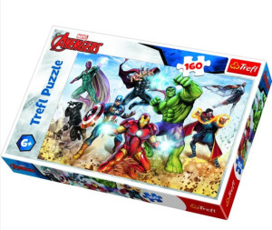Trefl, The Avengers, Gotowi by ratować świat, puzzle, 160 elementów 15368
