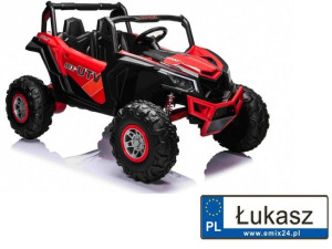 Auto na akumulator  Buggy UTV - MX Czerwony XMX-613