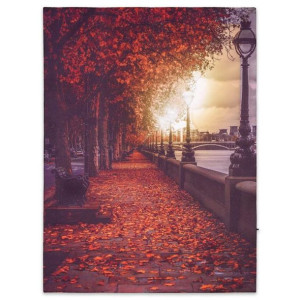 Obraz ścienny Promenada, 6 diod LED, 30 x 40 cm
