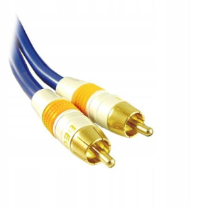 kabel RCA na wtyk RCA PROFi 7,5 m HQ Coaxial