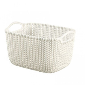 Kosz KNIT 8L - krem ​​CURVER
