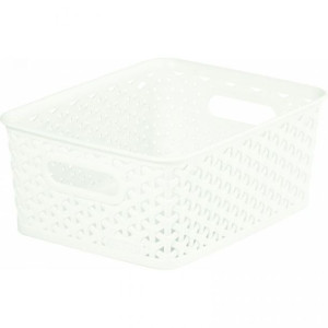 Plastikowy kosz MY STYLE S - krem ​​CURVER