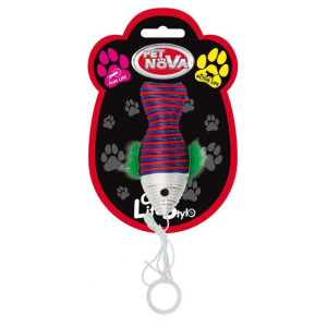 Cat Life Style Zabawka dla Kota Ryba Kolorowa 10 x 4 cm
