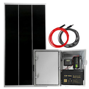 Zestaw Solarny Off Grid 170w 100ah Inwerter 1000w