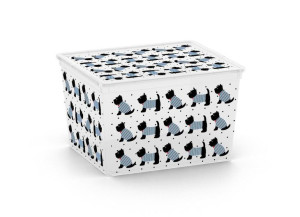 Pojemnik plastikowy KIS C box ANIMAL -CUBE - psy