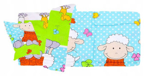 Pościel Przedszkolna 80x220 cm + 40x60 Żłobka 2 EL