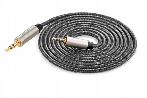Kabel Ugreen AV125 mini jack wtyk-wtyk 3,5mm AUX 0,5m OPLOT HQ