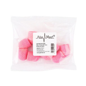 Kapturki do pedicure 13 mm gradacja 60 10 szt Abs Podo AlleMed Różowy Pink