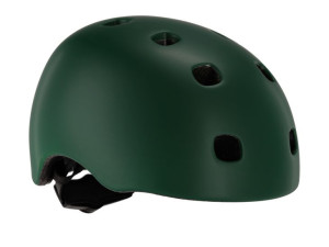 Kask rowerowy dziecięcy KROSS SUPER HERO ciemnozielony S