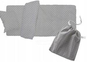 ZESTAW Pościel 80x220 +30x50 do PRZEDSZKOLA +worek