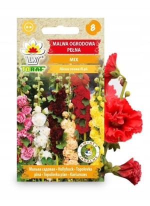 Toraf Nasiona Malwa Ogrodowa Pełna Mix 1g
