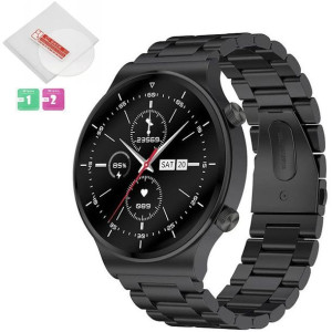 Smartwatch Męski Zegarek Do Iphone Samsung Huawei + Szkło Gratis