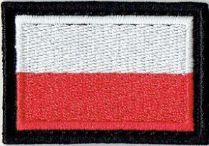 KM Klasa Mundurowa Polska Flaga NASZYWKA 1989R
