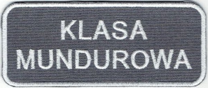 Klasa Mundurowa Szara Naszywka 1447r