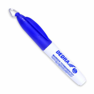 Dedra Mini Marker Permanentny Breloczek Niebieski M311.100-nieb