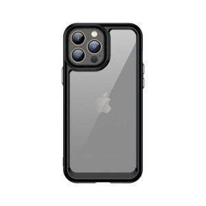 Etui Outer Braders sztywny pokrowiec z żelową ramką do iPhone 13 Pro Max cz