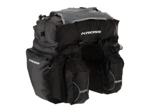 Sakwa rowerowa na bagażnik tylny KROSS ROAMER 20L czarny