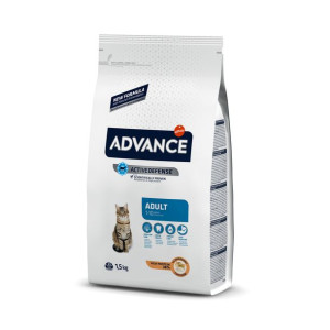 Advance Adult Chicken & Rice Sucha Karma Z Kurczakiem Dla Dorosłych Kotów 1