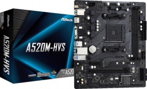 Płyta główna ASRock A520M-HVS AM4 DDR4