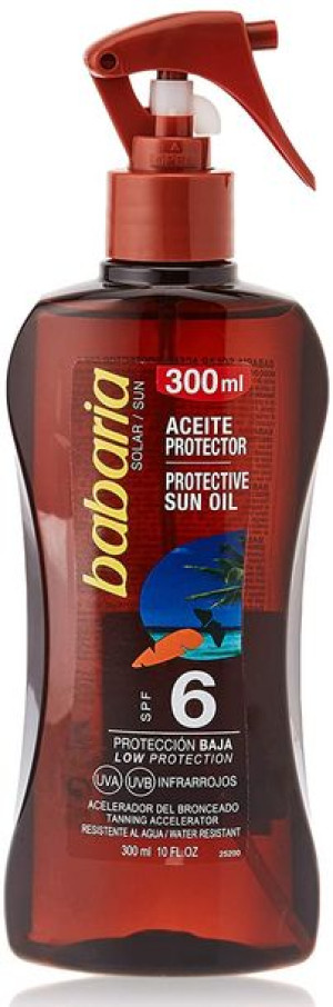 Babaria Sun Protective Olejek Do Opalania W Sprayu SPF6