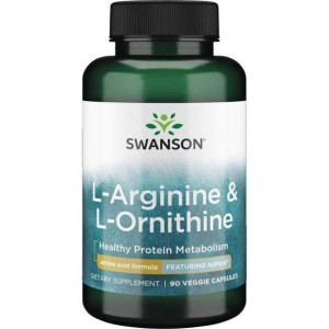 AjiPure L-arginina + L-ornityna (90 kaps.)