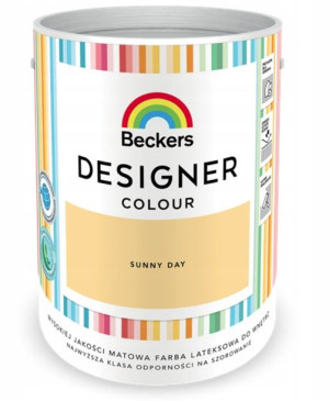 Beckers Designer Colour Lateksowa Farba Sunny Day 2,5l