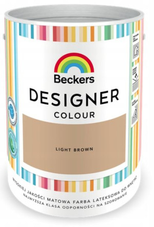 Beckers Designer Colour Lateksowa Farba Light Brown 2,5l