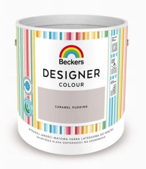 Beckers Designer Colour Lateksowa Farba Caramel Pudding 2,5l