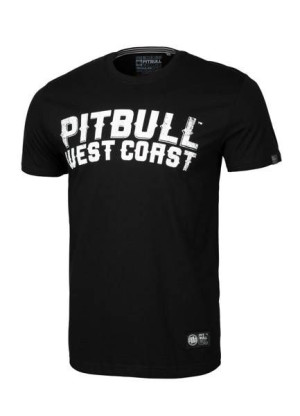 Koszulka męska Pit Bull West Coast Black Dog czarna