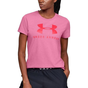 Koszulka damska Under Armour Graphic Sportstyle Classic Crew różowa