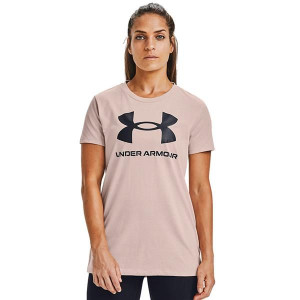 Koszulka damska Under Armour Live Sportstyle Graphic Ssc beżowa 1356305 679
