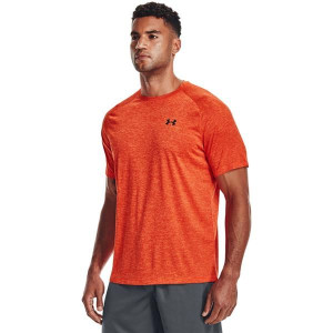 Koszulka męska Under Armour Tech 2.0 SS pomarańczowa t-shirt