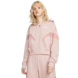 Bluza damska Nike Nsw Air Flecee Gx FZ Hoodie różowa DD5447-601