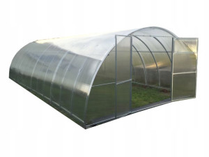 Tunel Szklarnia ogrodowa 3,5x8 z POLIWĘGLANU 4mm, profile 20x40