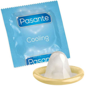 Pasante Cooling Prezerwatywy Chłodzące Z Prążkami 10 Szt