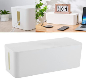 AG381B Organizer na kable listwy biały