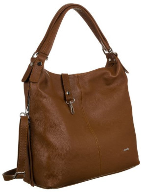 Funkcjonalna torba typu shopper z włoskiej skóry naturalnej — Rovicky