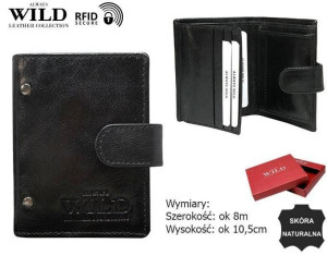 Mały portfel dla mężczyzny Always Wild® skórzany