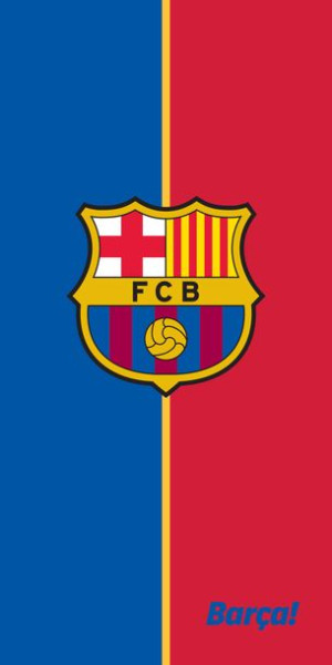 FC Barcelona Ręcznik kąpielowy 70 X 140 cm Bawełna