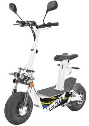 Hecht Terris White Hulajnoga Terenowa Skuter E-skuter Motor Elektryczny Aku