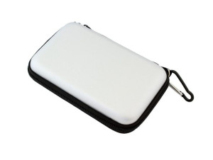 AK223E Twarde etui na dysk 2,5 z srebrne