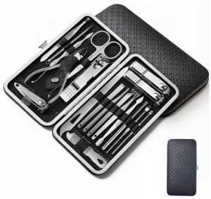 Zestaw Do Manicure Pedicure Do Paznokci 20el Etui