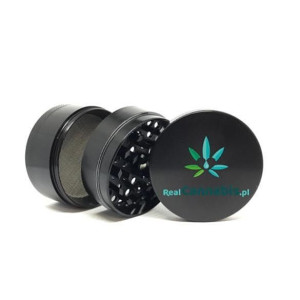 Młynek Metalowy Do Suszu Cbd Grinder 4 Częściowy Zielony