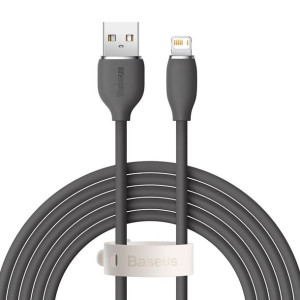 Baseus kabel Jelly Liquid USB Lightning 2 m 2,4A czarny