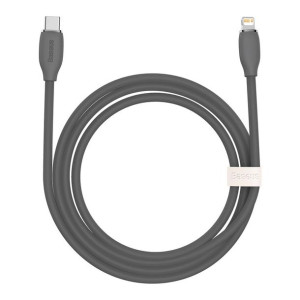 Baseus kabel Jelly Liquid PD USB-C Lightning 2 m czarny 20W