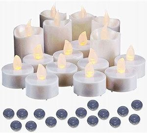 GRUNDIG Tealight Podgrzewacz Świeca LED 16szt HIT+