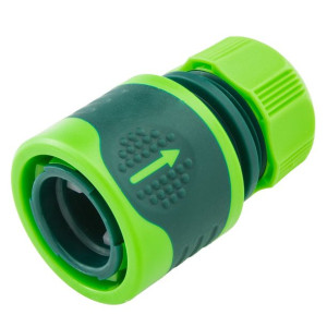 Złączka przelotowa 1/2"-5/8", dwumateriałowa, 30 szt., pudełko ekspozycyjne